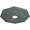 Ekena Millwork Nottingham Medallion (Canopies up to 4 5/8"), 18"OD x 3 1/2"ID x 1 1/2"P, Cloud Burst Crackle CM18NTCBC - alternate 3